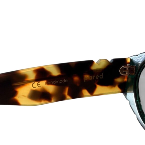 Pared Eyewear x‎ Anthropologie Diamonds Pearls Oval Sunglasses Green Tortoise main image 8